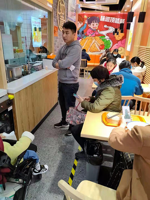 熱烈祝賀河南鄭州如意餛飩瀚海海尚店盛大開業(yè)，祝老板財(cái)源廣進(jìn)！