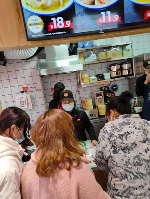 熱烈祝賀河南鄭州如意餛飩瀚海海尚店盛大開業(yè)，祝老板財(cái)源廣進(jìn)！