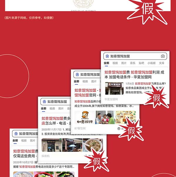 如意餛飩嚴(yán)正聲明!請(qǐng)勿上當(dāng)受騙!