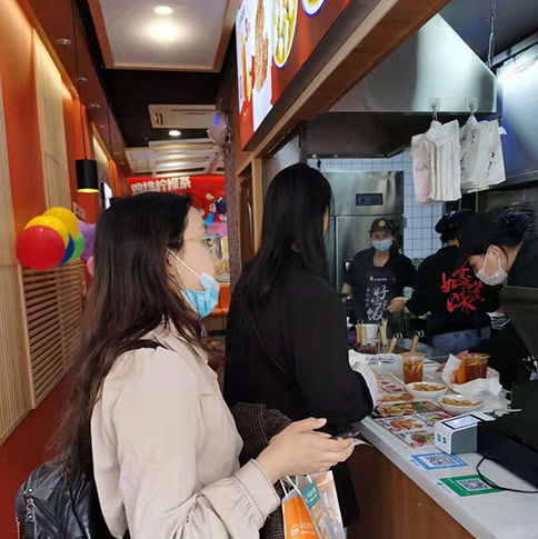 熱烈祝賀江蘇常熟如意餛飩閩江東路店盛大開業！