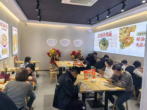 熱烈祝賀如意餛飩杭州富陽江連街店盛大開業！