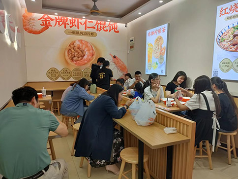 熱烈祝賀如意餛飩江蘇鹽城五汛鎮(zhèn)店盛大開(kāi)業(yè)！